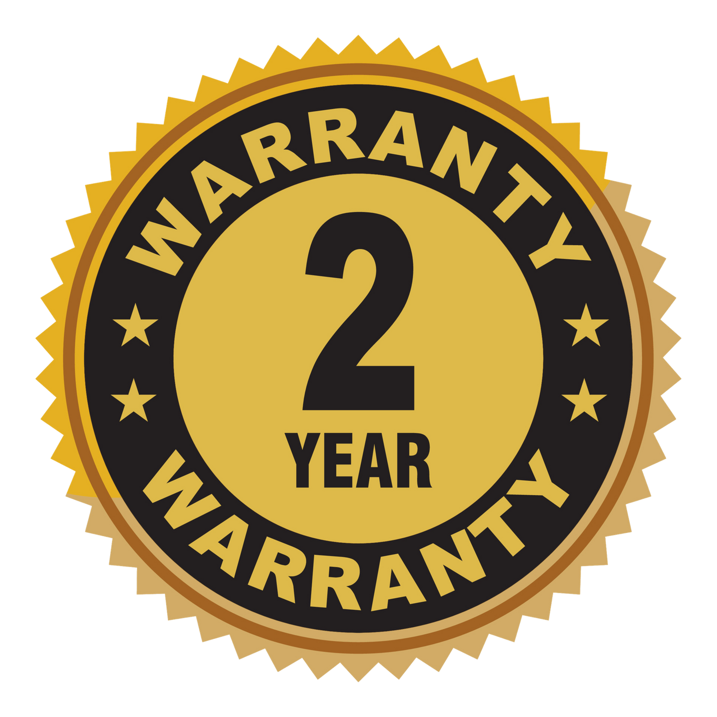 2-YEAR WARRANTY