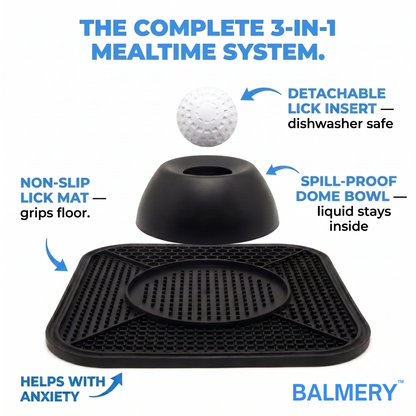 BALMERY™ Slow Feeder Dog Bowl