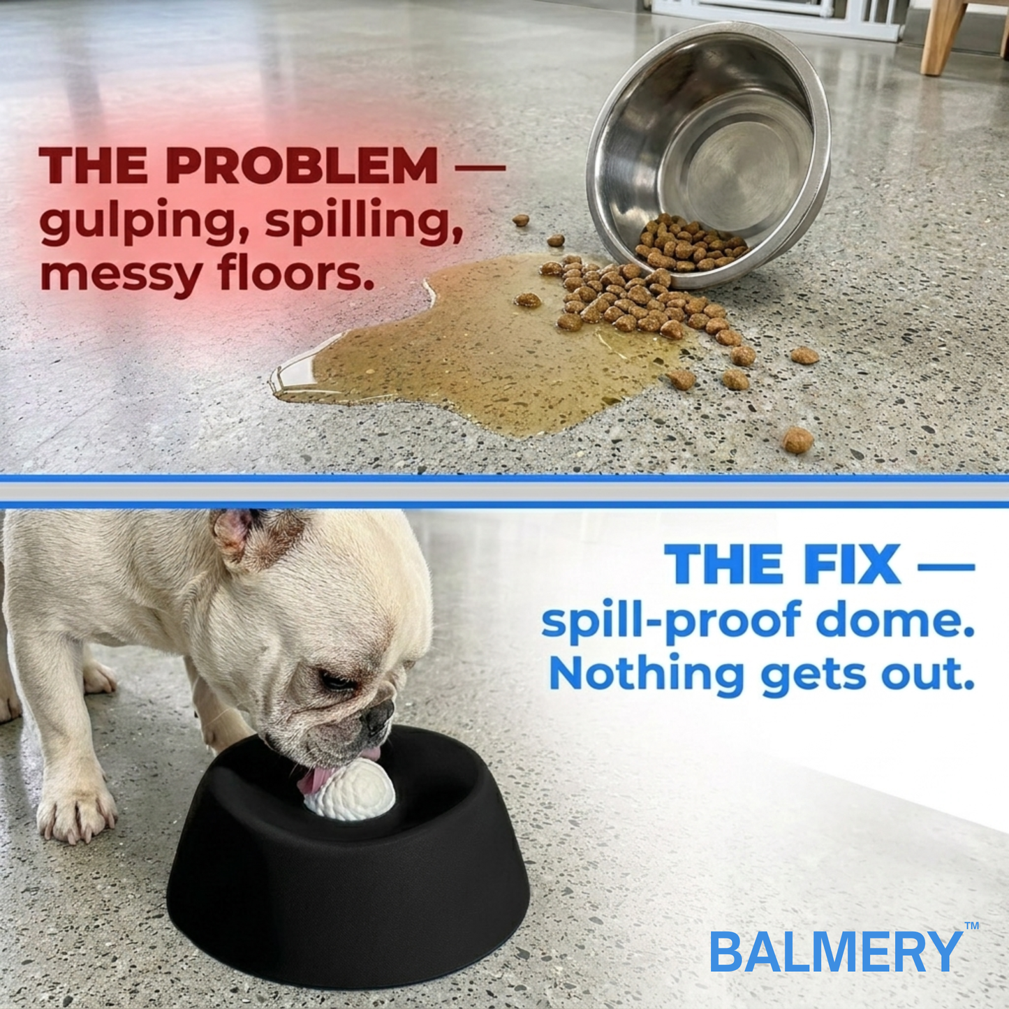 BALMERY™ Slow Feeder Dog Bowl