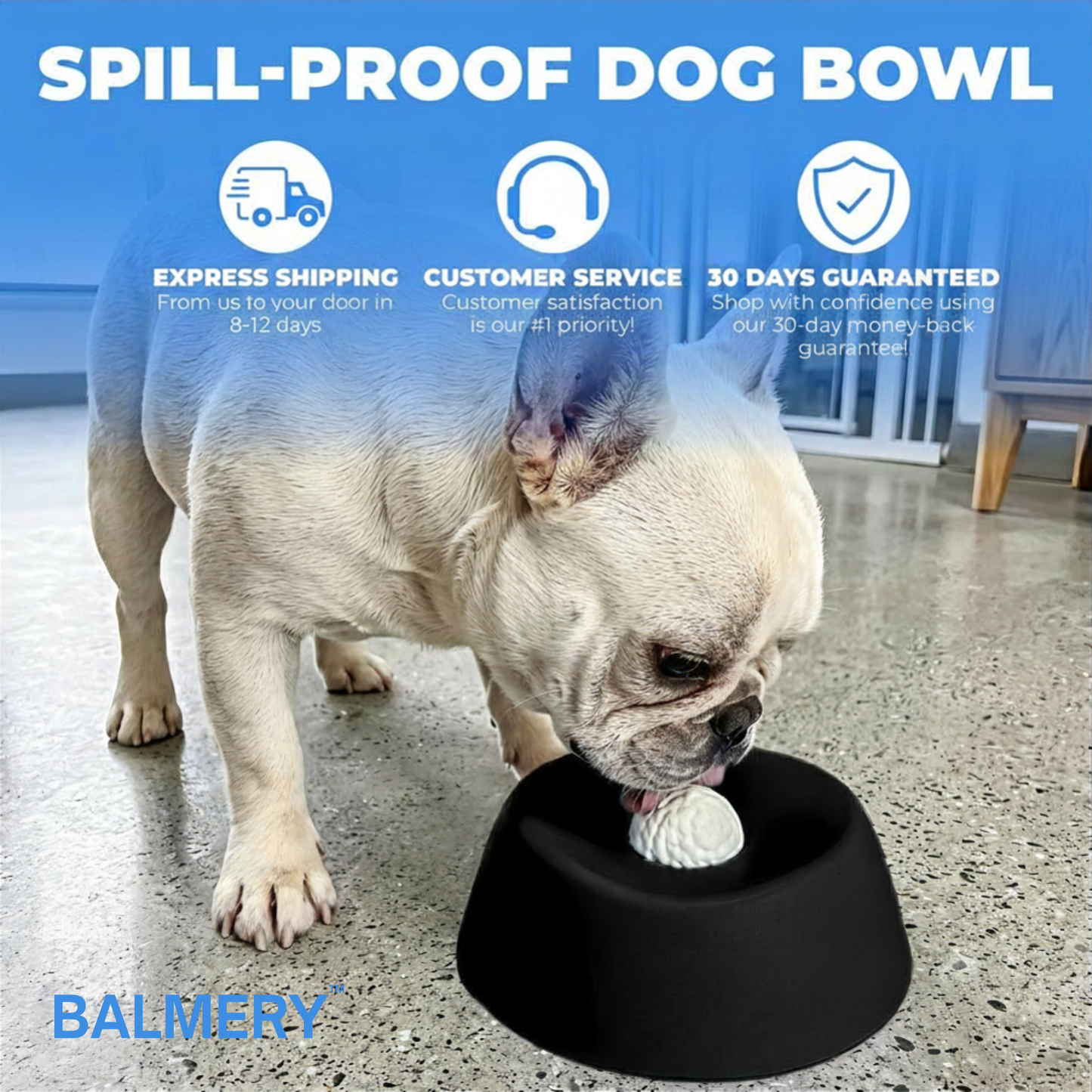 BALMERY™ Slow Feeder Dog Bowl