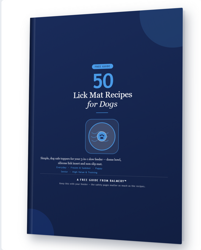 50 Lick Mat Recipes for Dogs