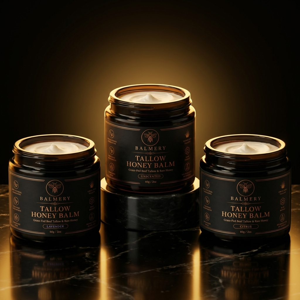 Balmery™ - Beef Tallow Honey Balm